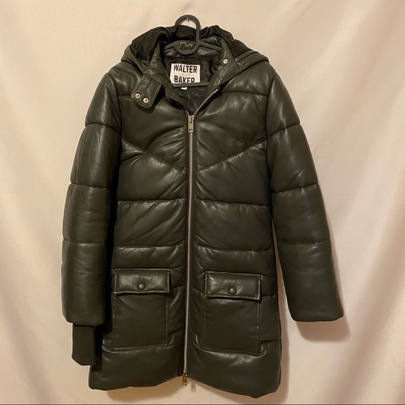 Walter Baker Rober Leather Zip Front 
